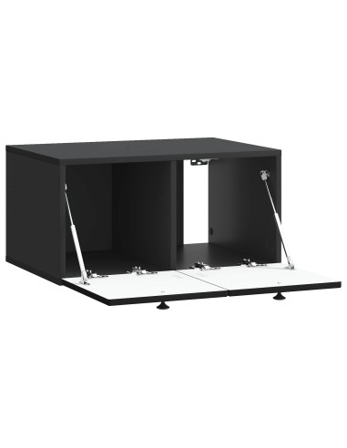 Mobile Porta TV da Muro Nero 59,5 x 41 x 30 cm