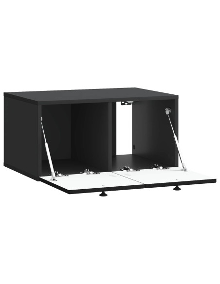 Mobile Porta TV da Muro Nero 59,5 x 41 x 30 cm