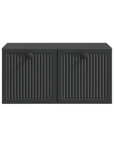 Mobile Porta TV da Muro Nero 59,5 x 41 x 30 cm