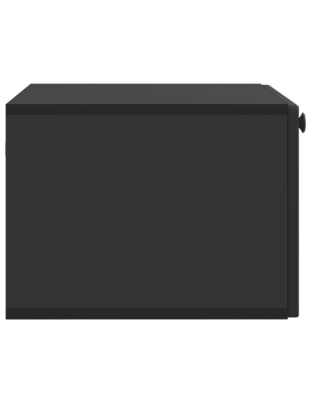 Mobile Porta TV da Muro Nero 59,5 x 41 x 30 cm