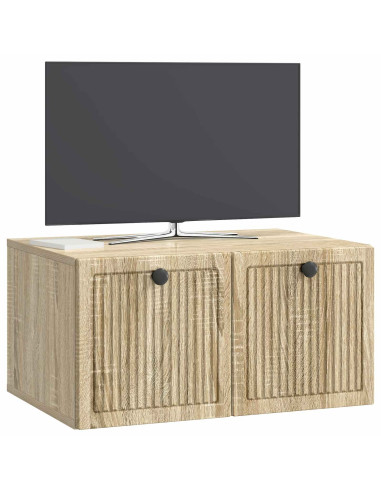 Mobile Porta TV da Muro Rovere Sonoma 59,5 x 41 x 30 cm