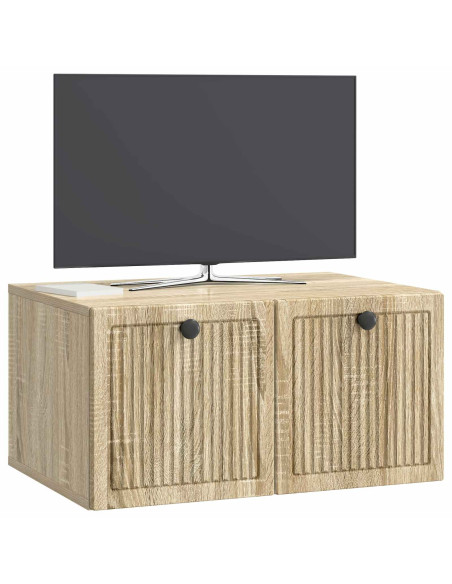 Mobile Porta TV da Muro Rovere Sonoma 59,5 x 41 x 30 cm