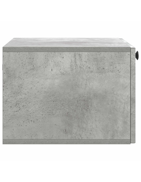 Mobile Porta TV da Muro Grigio Cemento 59,5 x 41 x 30 cm