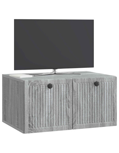 Mobile Porta TV da Muro Grigio Sonoma 59,5 x 41 x 30 cm