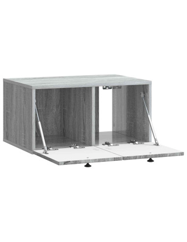 Mobile Porta TV da Muro Grigio Sonoma 59,5 x 41 x 30 cm
