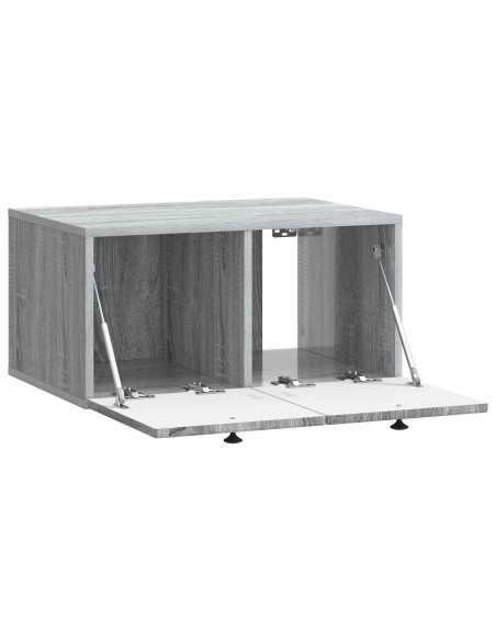 Mobile Porta TV da Muro Grigio Sonoma 59,5 x 41 x 30 cm