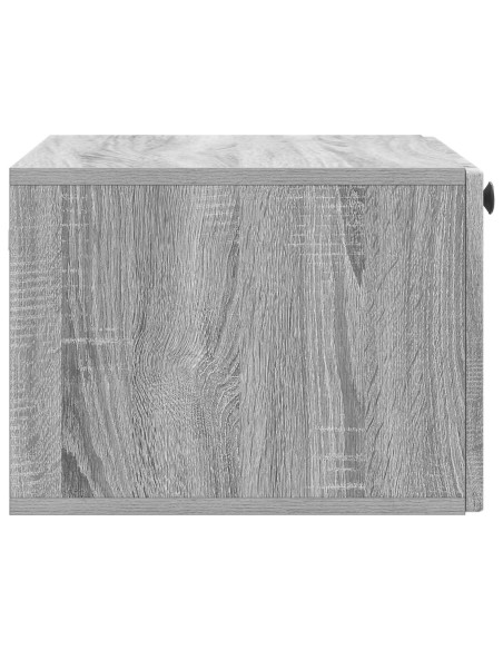 Mobile Porta TV da Muro Grigio Sonoma 59,5 x 41 x 30 cm