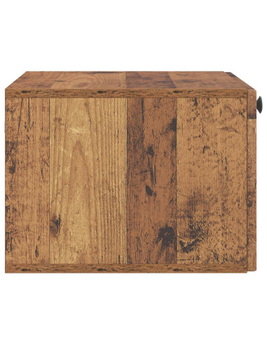 Mobile Porta TV da Muro Legno antico 59,5 x 41 x 30 cm