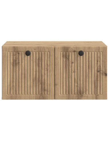 Mobile Porta TV da Muro Rovere Artigianale 59,5 x 41 x 30 cm