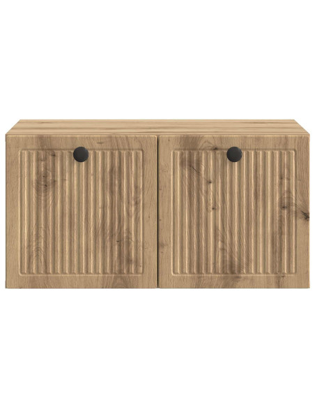 Mobile Porta TV da Muro Rovere Artigianale 59,5 x 41 x 30 cm