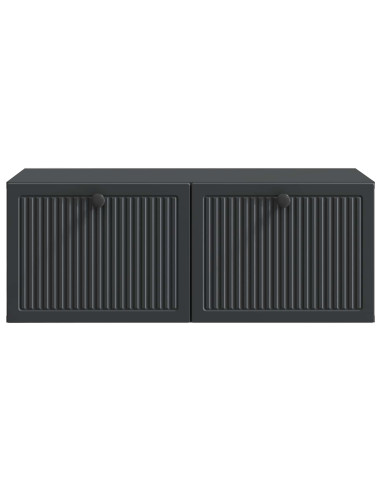 Mobile Porta TV da Muro Nero 78,5 x 41 x 30 cm