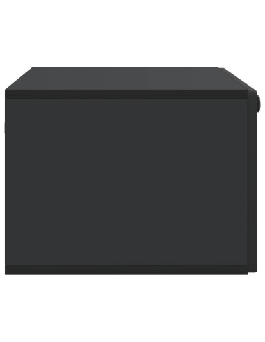 Mobile Porta TV da Muro Nero 78,5 x 41 x 30 cm