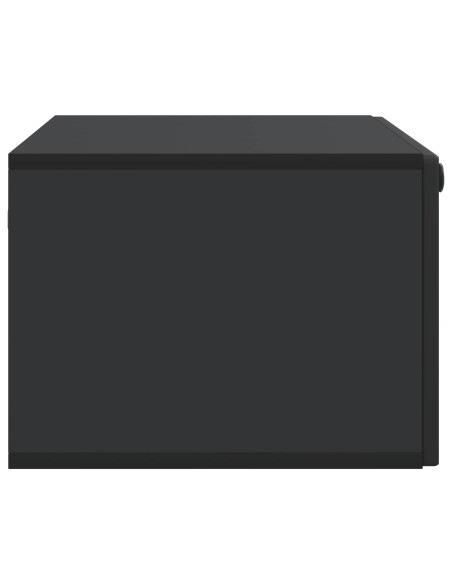 Mobile Porta TV da Muro Nero 78,5 x 41 x 30 cm