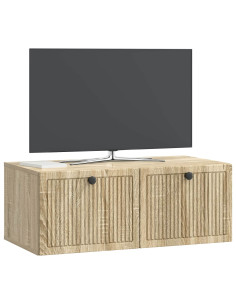 Mobile Porta TV da Muro Rovere Sonoma 78,5 x 41 x 30 cm 2