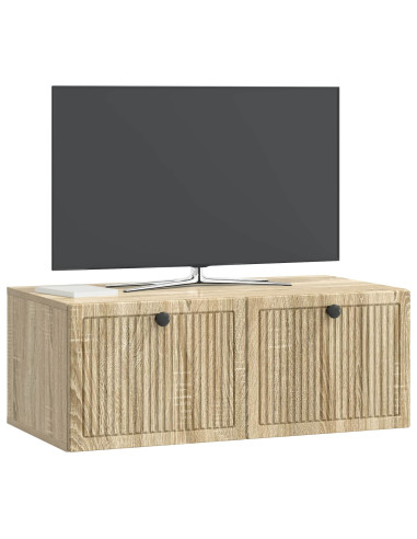 Mobile Porta TV da Muro Rovere Sonoma 78,5 x 41 x 30 cm
