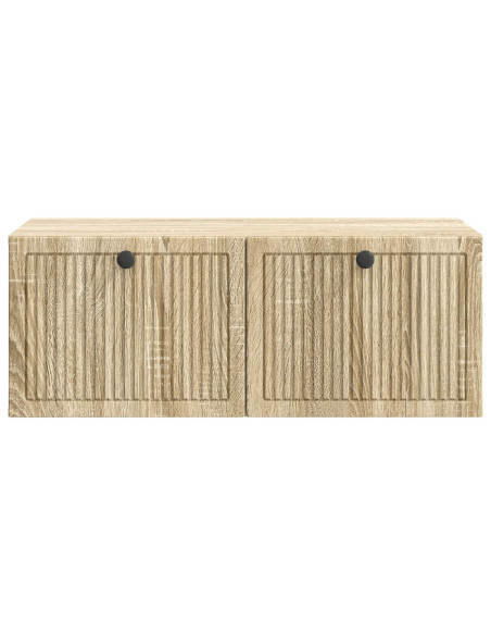 Mobile Porta TV da Muro Rovere Sonoma 78,5 x 41 x 30 cm