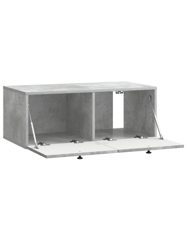 Mobile Porta TV da Muro Grigio Cemento 78,5 x 41 x 30 cm