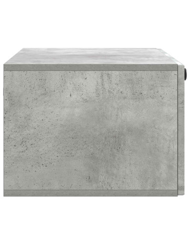 Mobile Porta TV da Muro Grigio Cemento 78,5 x 41 x 30 cm