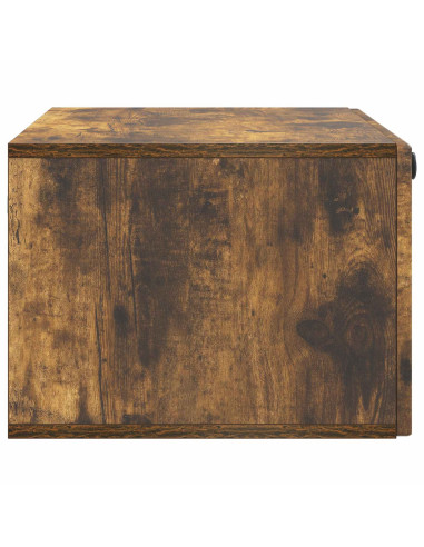 Mobile Porta TV da Muro Rovere Fumo 78,5 x 41 x 30 cm