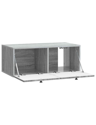 Mobile Porta TV da Muro Grigio Sonoma 78,5 x 41 x 30 cm