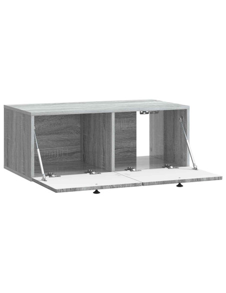 Mobile Porta TV da Muro Grigio Sonoma 78,5 x 41 x 30 cm