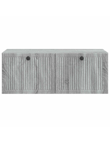 Mobile Porta TV da Muro Grigio Sonoma 78,5 x 41 x 30 cm