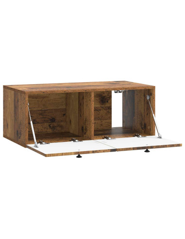 Mobile Porta TV da Muro Legno antico 78,5 x 41 x 30 cm