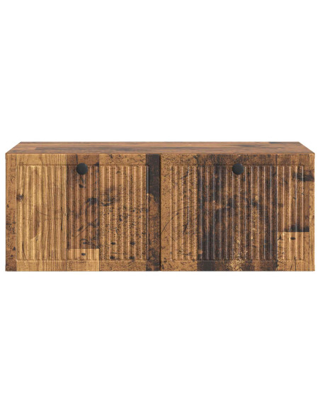 Mobile Porta TV da Muro Legno antico 78,5 x 41 x 30 cm