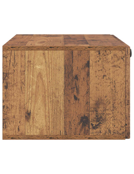 Mobile Porta TV da Muro Legno antico 78,5 x 41 x 30 cm