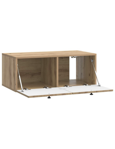 Mobile Porta TV da Muro Rovere Artigianale 78,5 x 41 x 30 cm