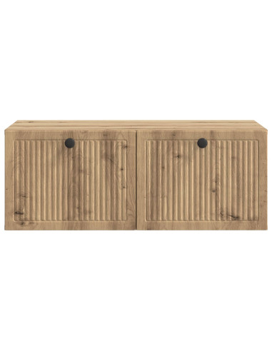 Mobile Porta TV da Muro Rovere Artigianale 78,5 x 41 x 30 cm