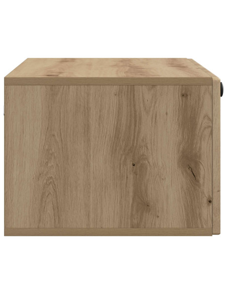 Mobile Porta TV da Muro Rovere Artigianale 78,5 x 41 x 30 cm