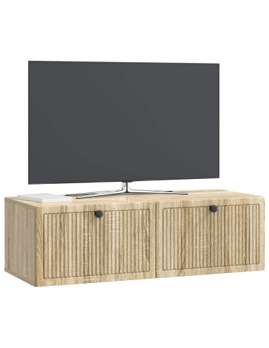 Mobile Porta TV da Muro Rovere Sonoma 98 x 41 x 30 cm