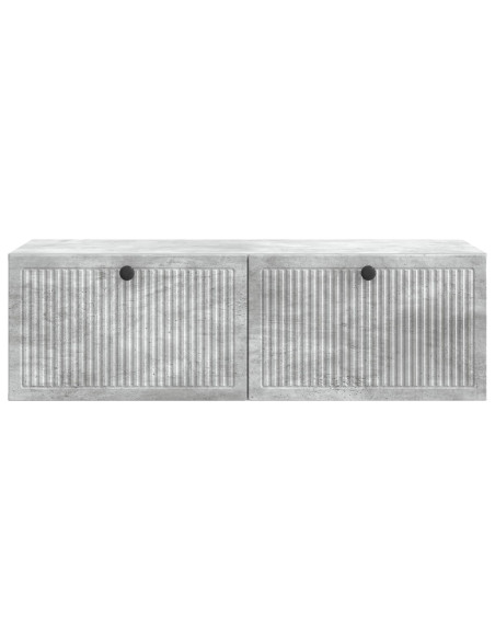 Mobile Porta TV da Muro Grigio Cemento 98 x 41 x 30 cm