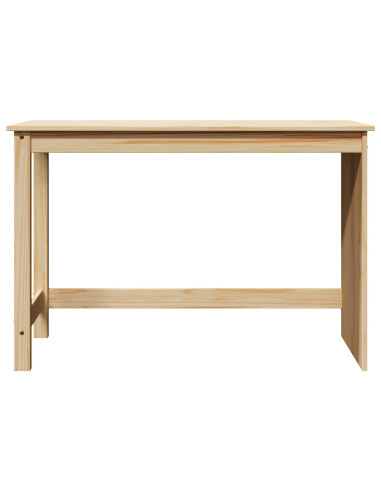 Scrivania Marrone 112 x 50 x 75 cm Legno di Pino Massello