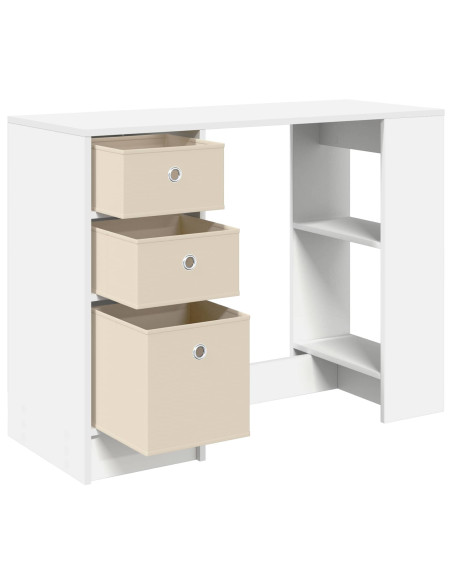 Scrivania Bianco 100 x 40 x 75 cm Legno multistrato
