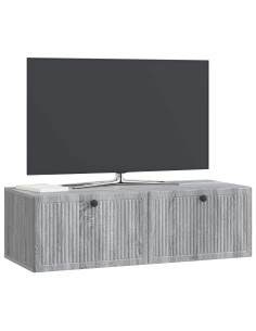 Mobile Porta TV da Muro Grigio Sonoma 98 x 41 x 30 cm 2