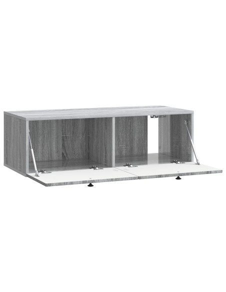 Mobile Porta TV da Muro Grigio Sonoma 98 x 41 x 30 cm