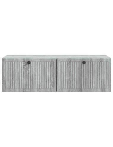 Mobile Porta TV da Muro Grigio Sonoma 98 x 41 x 30 cm
