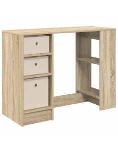 Scrivania Rovere Sonoma 100 x 40 x 75 cm Legno multistrato 2