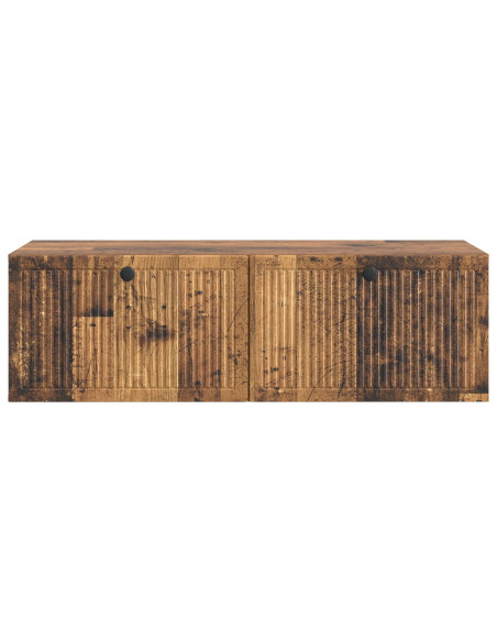 Mobile Porta TV da Muro Legno antico 98 x 41 x 30 cm