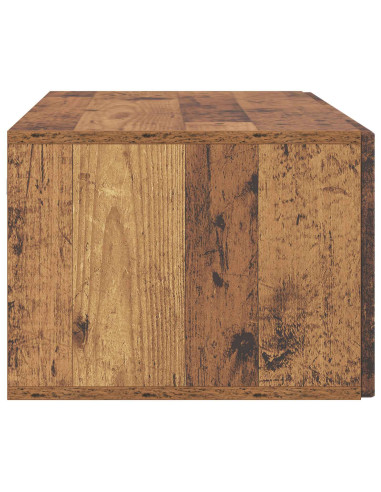 Mobile Porta TV da Muro Legno antico 98 x 41 x 30 cm