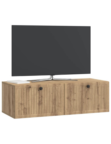 Mobile Porta TV da Muro Rovere Artigianale 98 x 41 x 30 cm