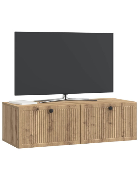 Mobile Porta TV da Muro Rovere Artigianale 98 x 41 x 30 cm