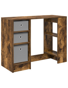 Scrivania Rovere fumé 100 x 40 x 75 cm Legno multistrato 2