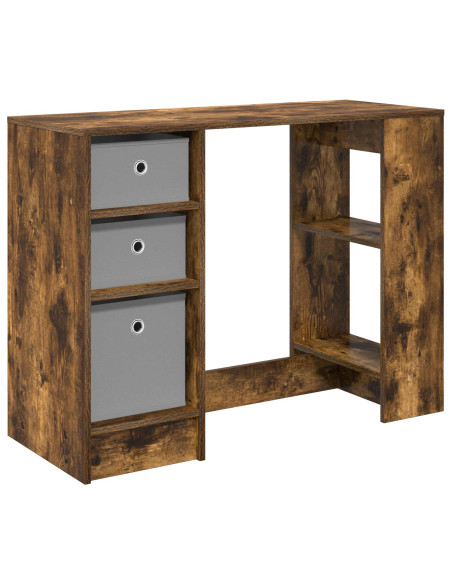 Scrivania Rovere fumé 100 x 40 x 75 cm Legno multistrato