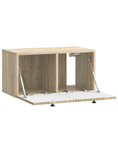 Mobile Porta TV da Muro Rovere Sonoma 59,5 x 31 x 30 cm