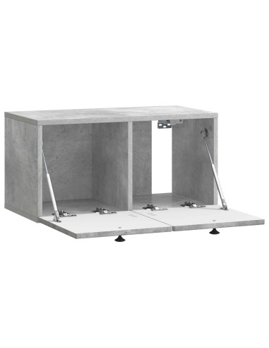Mobile Porta TV da Muro Grigio Cemento 59,5 x 31 x 30 cm