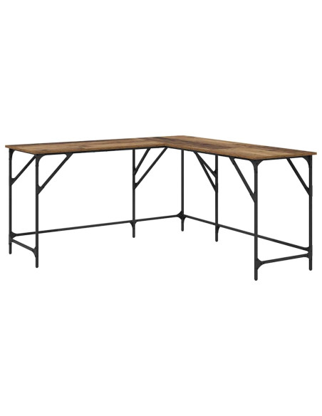 Scrivania Legno vecchio 149 x 149 x 75 cm Legno multistrato