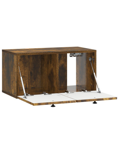 Mobile Porta TV da Muro Rovere Fumo 59,5 x 31 x 30 cm